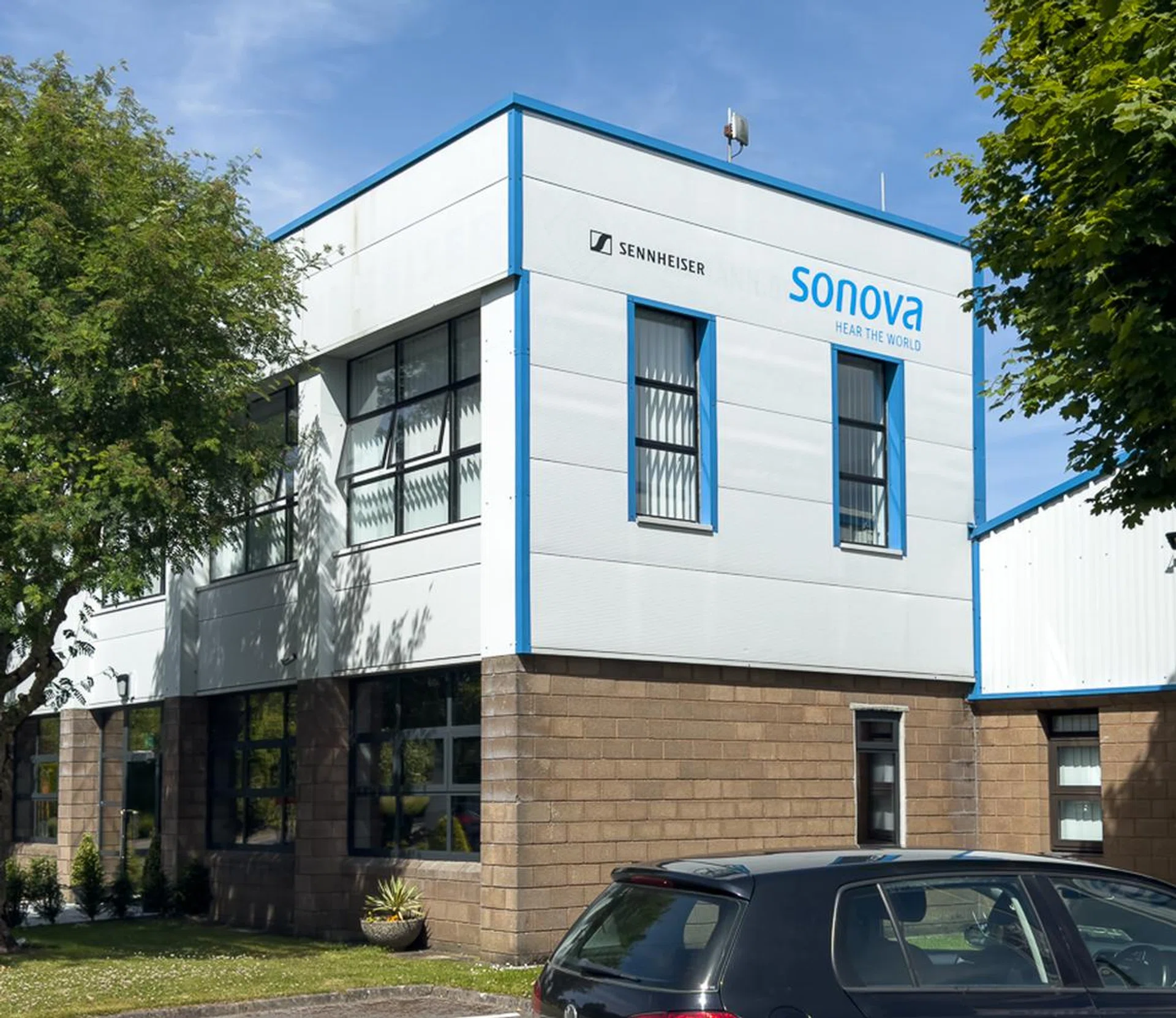 It might not look like much, but some of the world’s best-sounding headphones are made in this building.