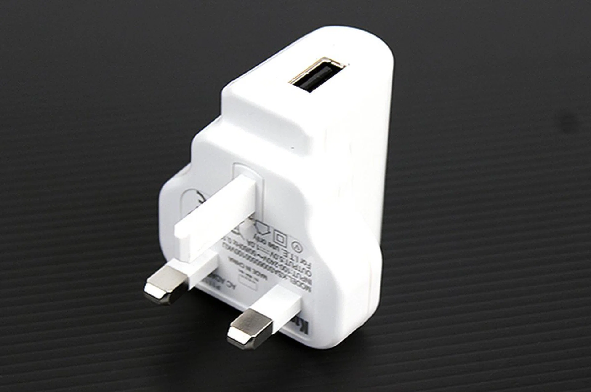 A USB wall adapter is provided, but you can also power the the router using your notebook, desktop or even a mobile power bank.