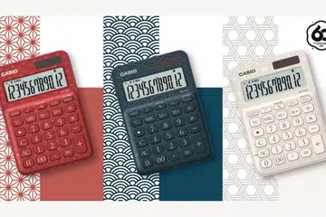 Casio 60th anniversary MS-20UC-J collection. Photo: Casio.