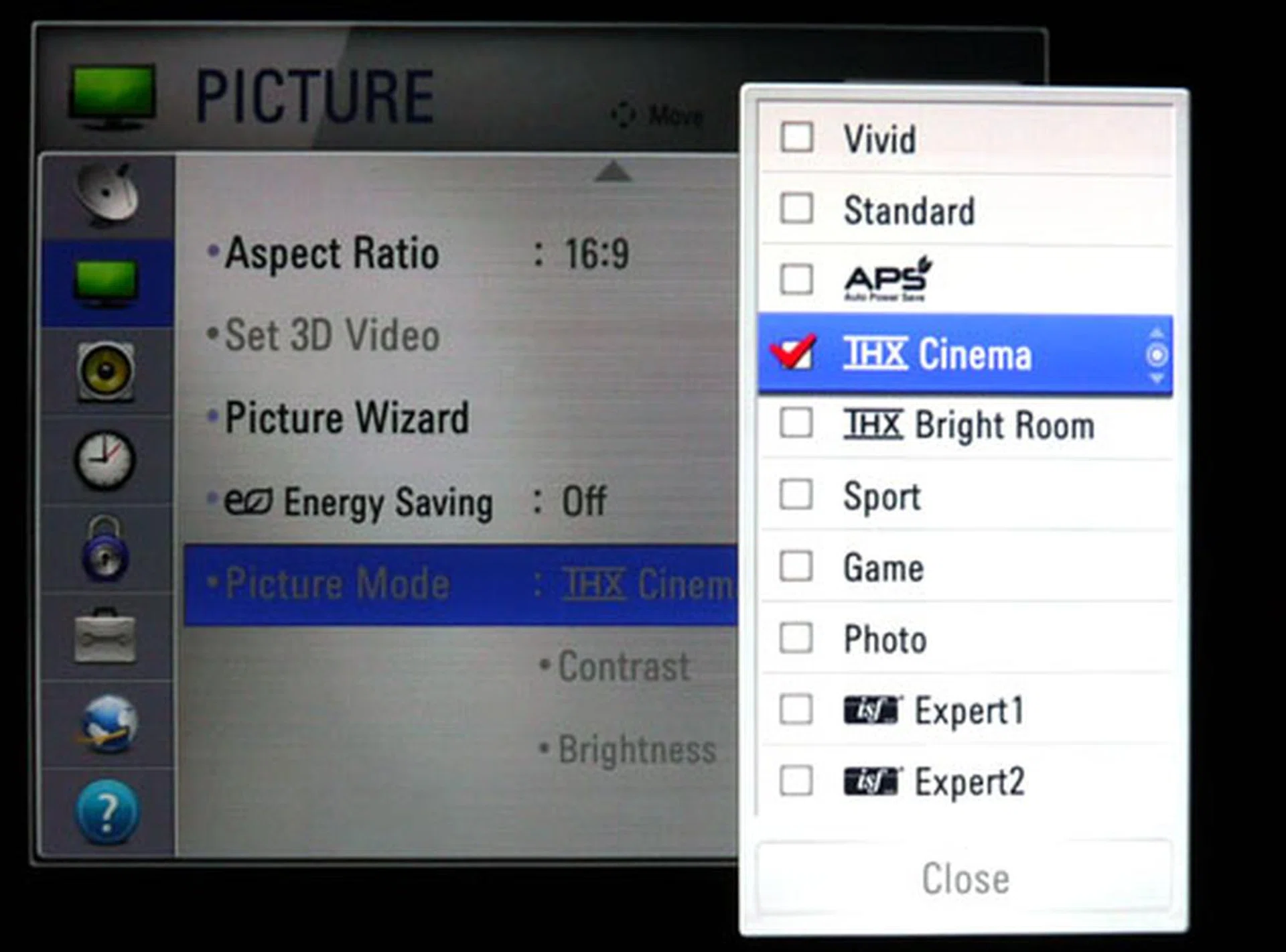Enthusiasts will be pleased with the ten varied picture presets provided by LG, especially the highly customizable Expert options. The THX Cinema (for darker environments) and THX Bright Room variety will come in handy for those who are unable to calibrate their sets. 