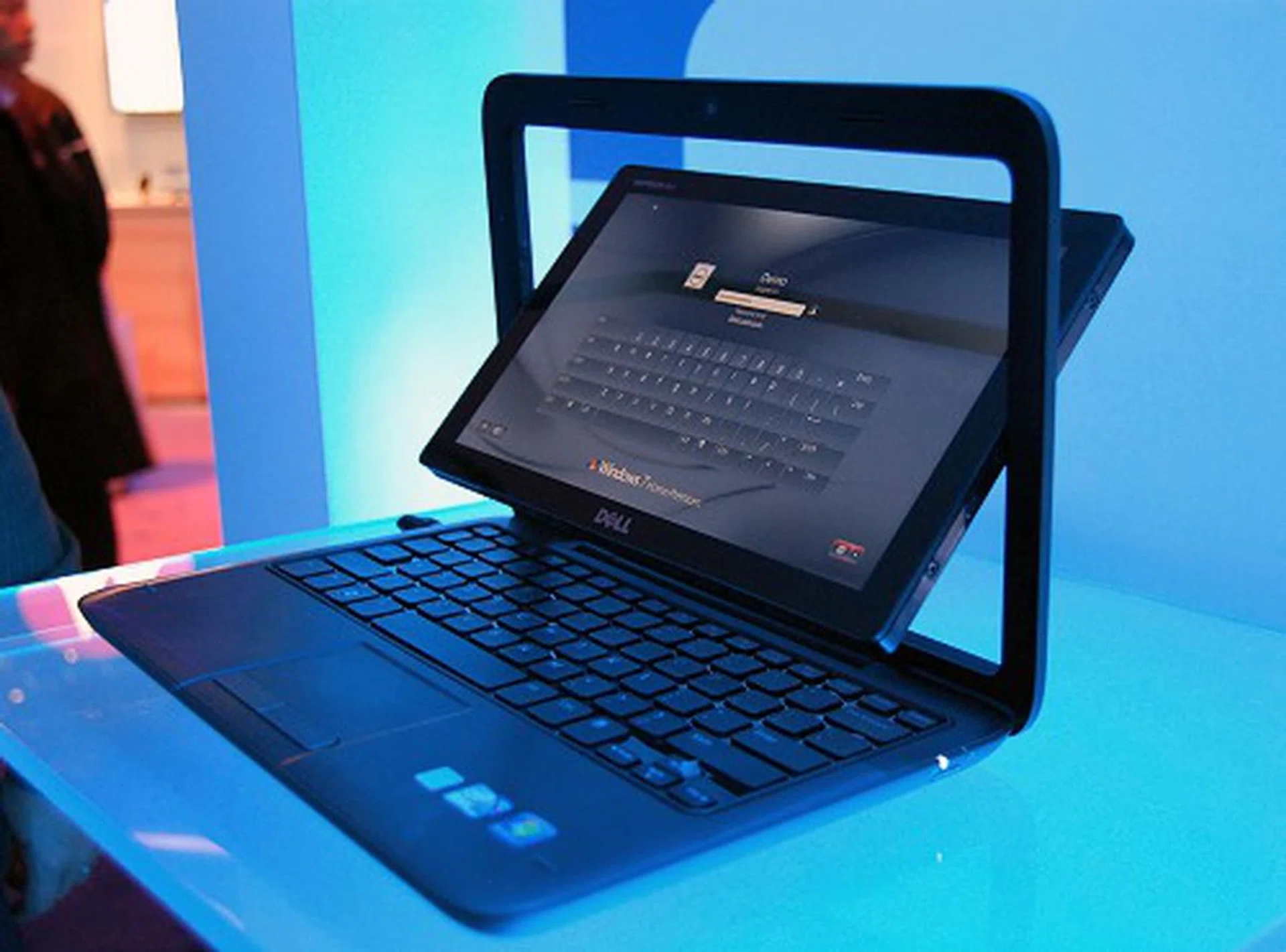 Dell's Inspiron Duo is more of a netbook which has tablet convertible capabilities. Unlike convertible tablets like the popular Lenovo S10-3T, the Inspiron Duo is able to flip the internal frame of its screen, thus the lid closing action actually brings the screen facing on top. The system's specs however aren't impressive as it uses current netbook specs like the Intel Atom dual-core N550 processor, 2GB RAM, 10.1-inch screen and running Windows 7 Home Premium OS.