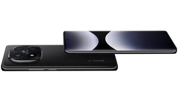 Redmi Note 14 Pro+ 5G, Midnight Black. Photo: Xiaomi.