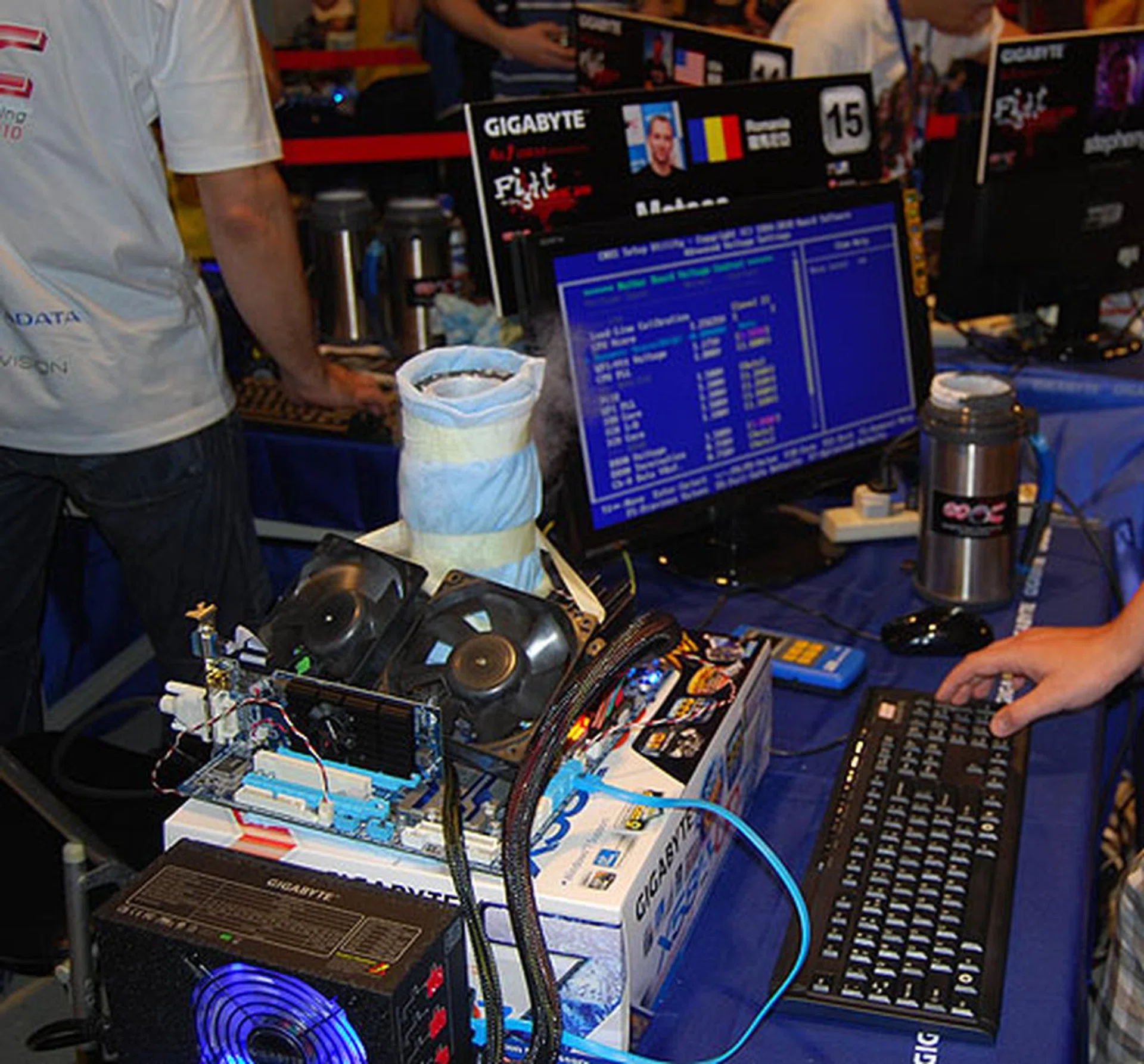 Romania's Matose is the current leader, with completed scores for all four benchmarks. Can he maintain the momentum?