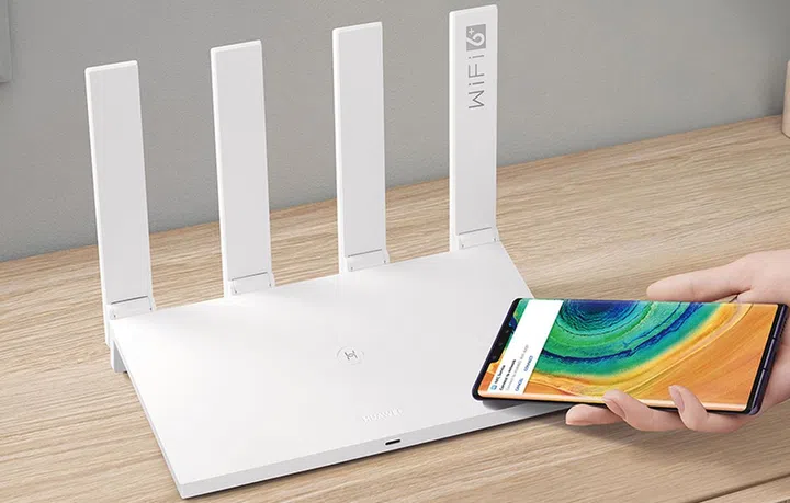 The Huawei AX3 router (Image source: Huawei)