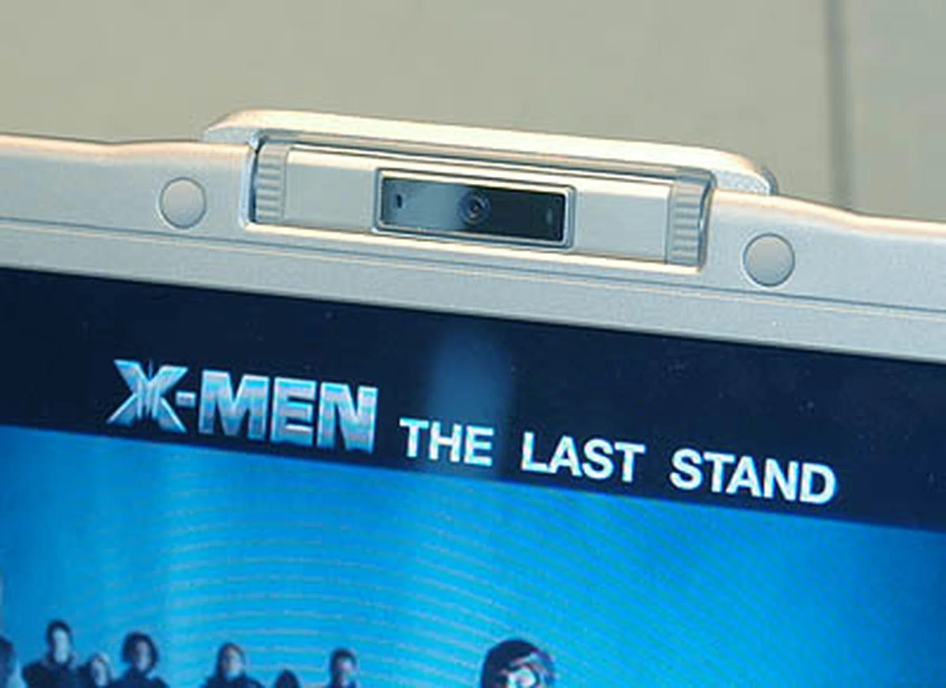 Above the display is the built-in camera for video conferencing.