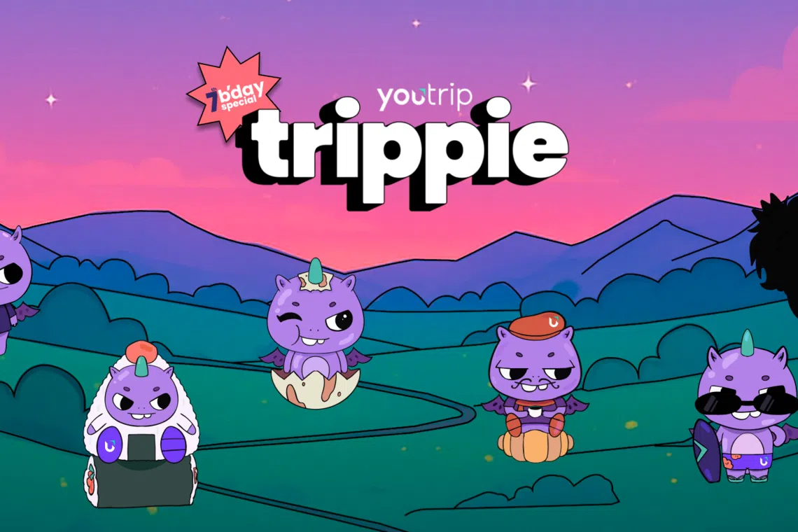 YouTrip celebrates its 7th anniversary with limited-edition blind boxes of its mascot