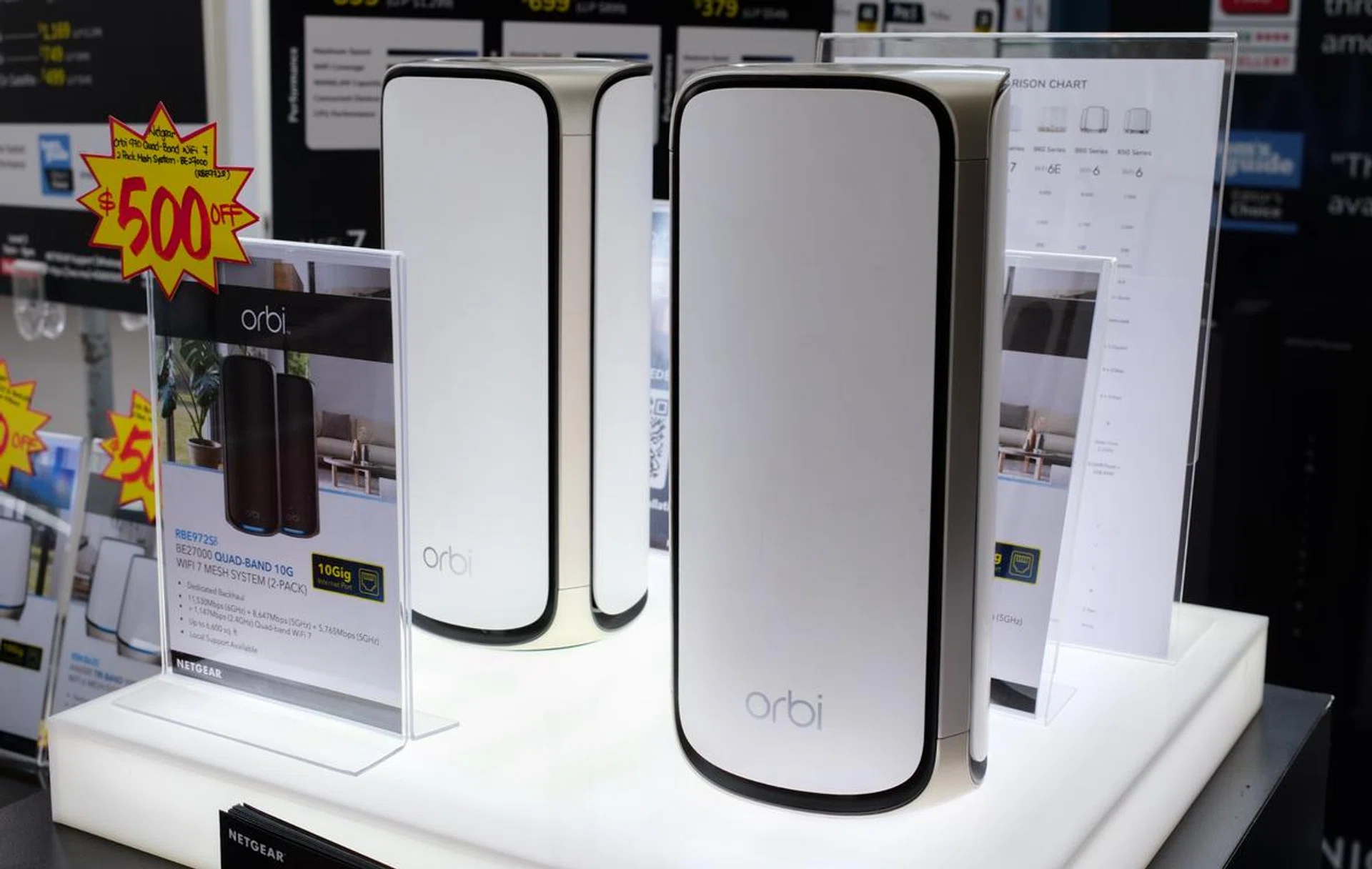 The Netgear Orbi 970 Series. Photo: HWZ