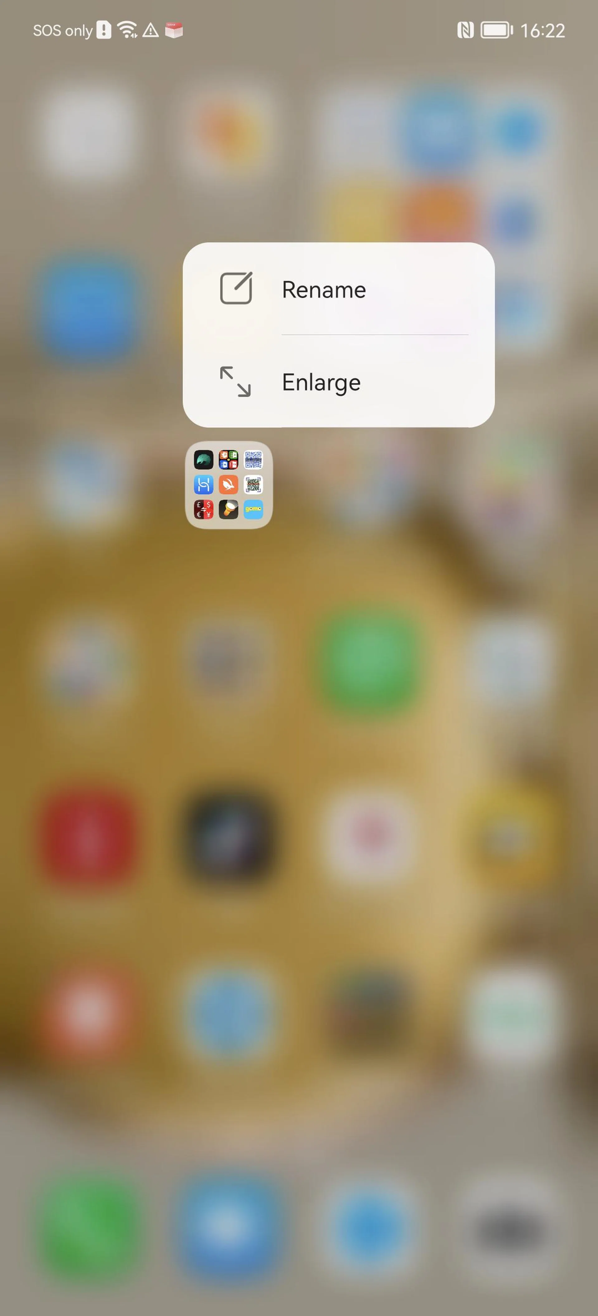 Entire app folders of bloatware cannot be removed in an instance -- they only allow you to rename or resize.