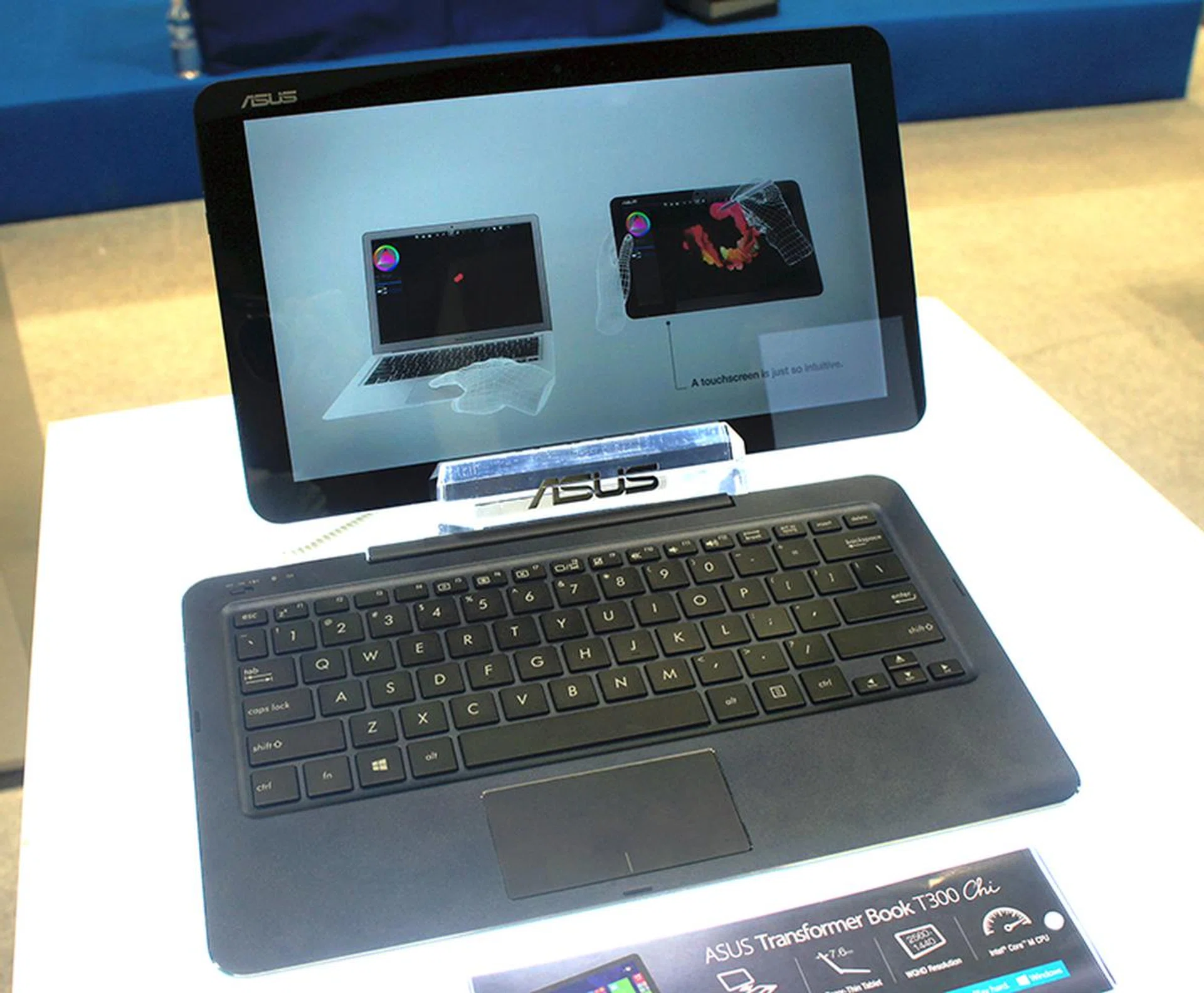 The new ASUS Transformer Book Chi T300 is a 2-in-1 hybrid notebook powered by Intel's newest Core M processor and features 8GB of RAM and a 128GB SSD. It offers up to 10 hours of battery life and weighs just 1.42kg with the keyboard dock attached. It is going for $1498 and comes with a free upgrade to 2 year warranty and a 1-year anti-virus subscription service.
