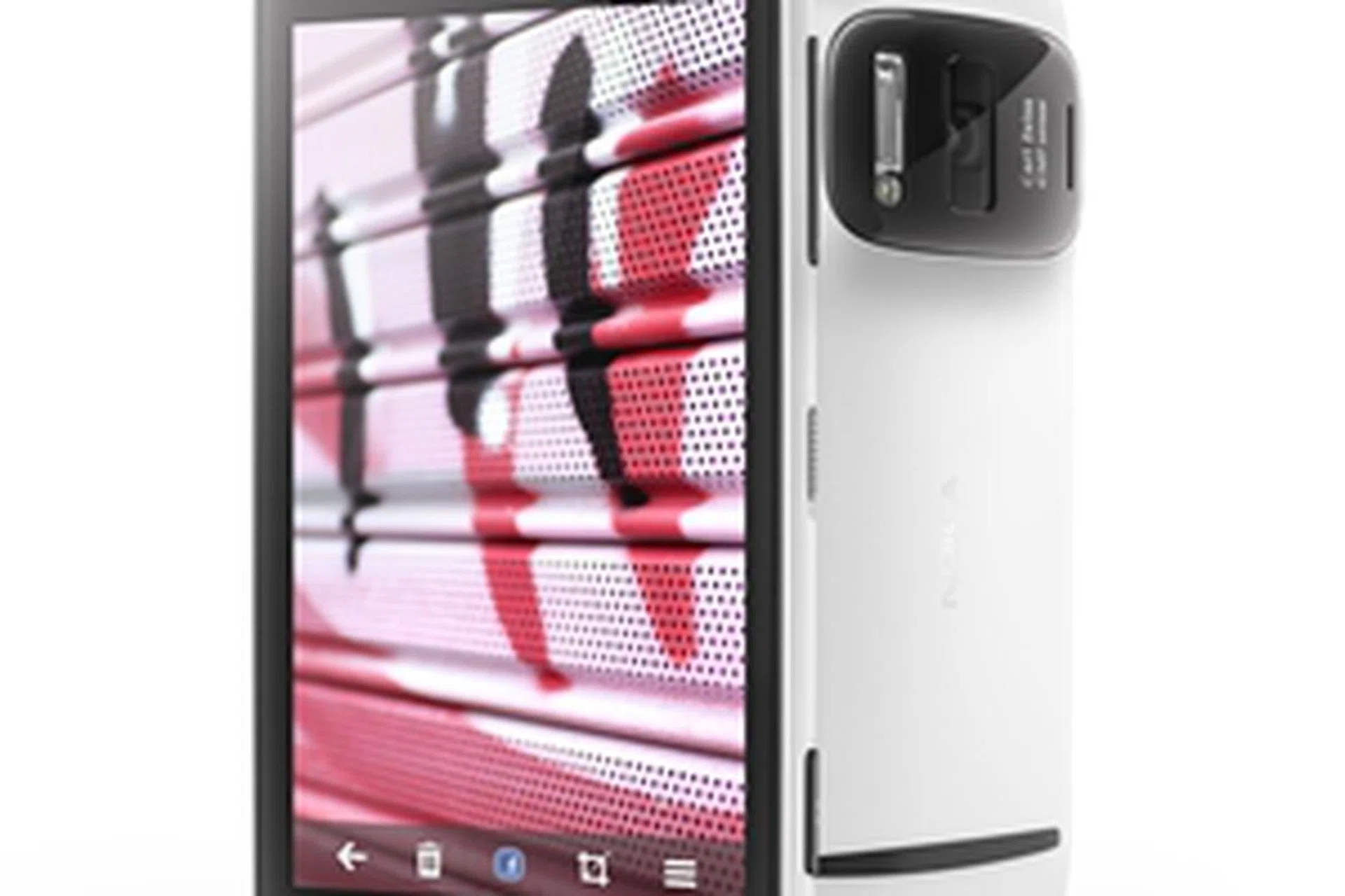 Nokia 808 PureView running on the Nokia Belle (formerly Symbian Belle).
(Image source: Nokia.)