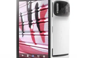 Nokia 808 PureView running on the Nokia Belle (formerly Symbian Belle).
(Image source: Nokia.)