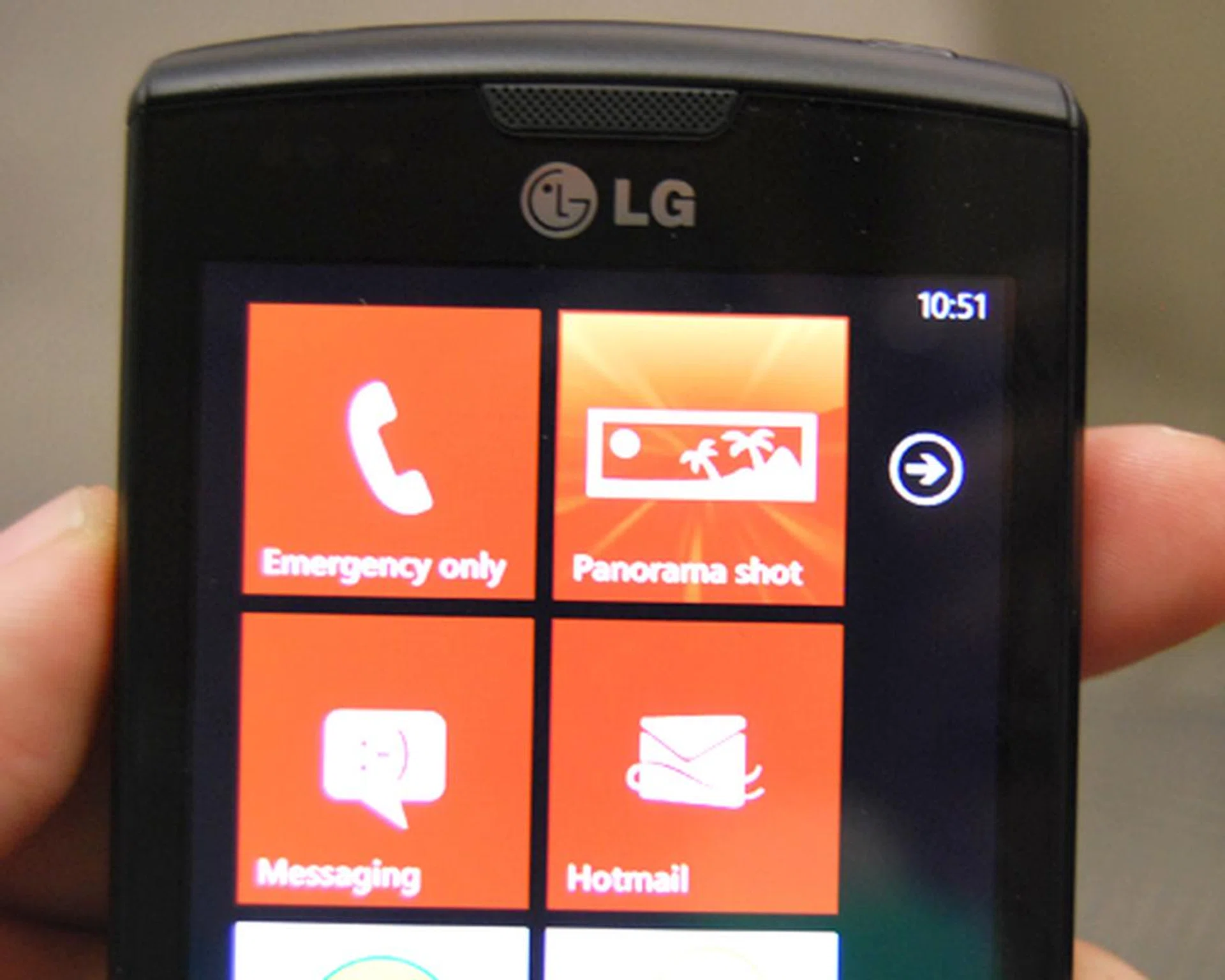 Vendor specific hubs, such as LG's Panorama shot, will be preloaded as a Hub on their Windows Phone 7 devices. These apps will also be available for download in the Marketplace.