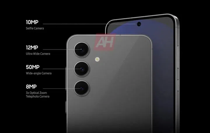 The camera system offered on the Samsung Galaxy S24 FE. Source: Android Headlines.