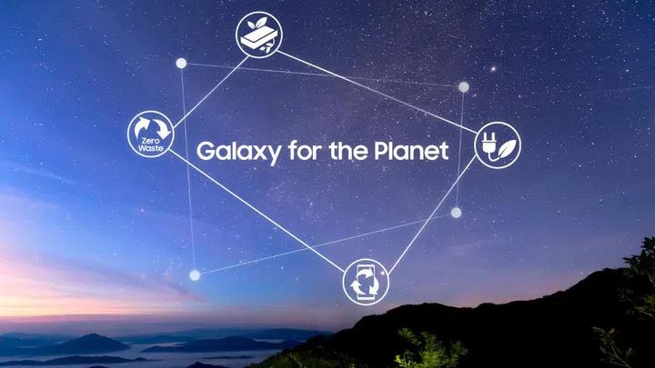 Go Green, Go Galaxy by Samsung.