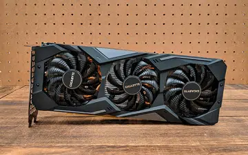 The triple-fan cooler is probably a bit of an overkill for this card. 