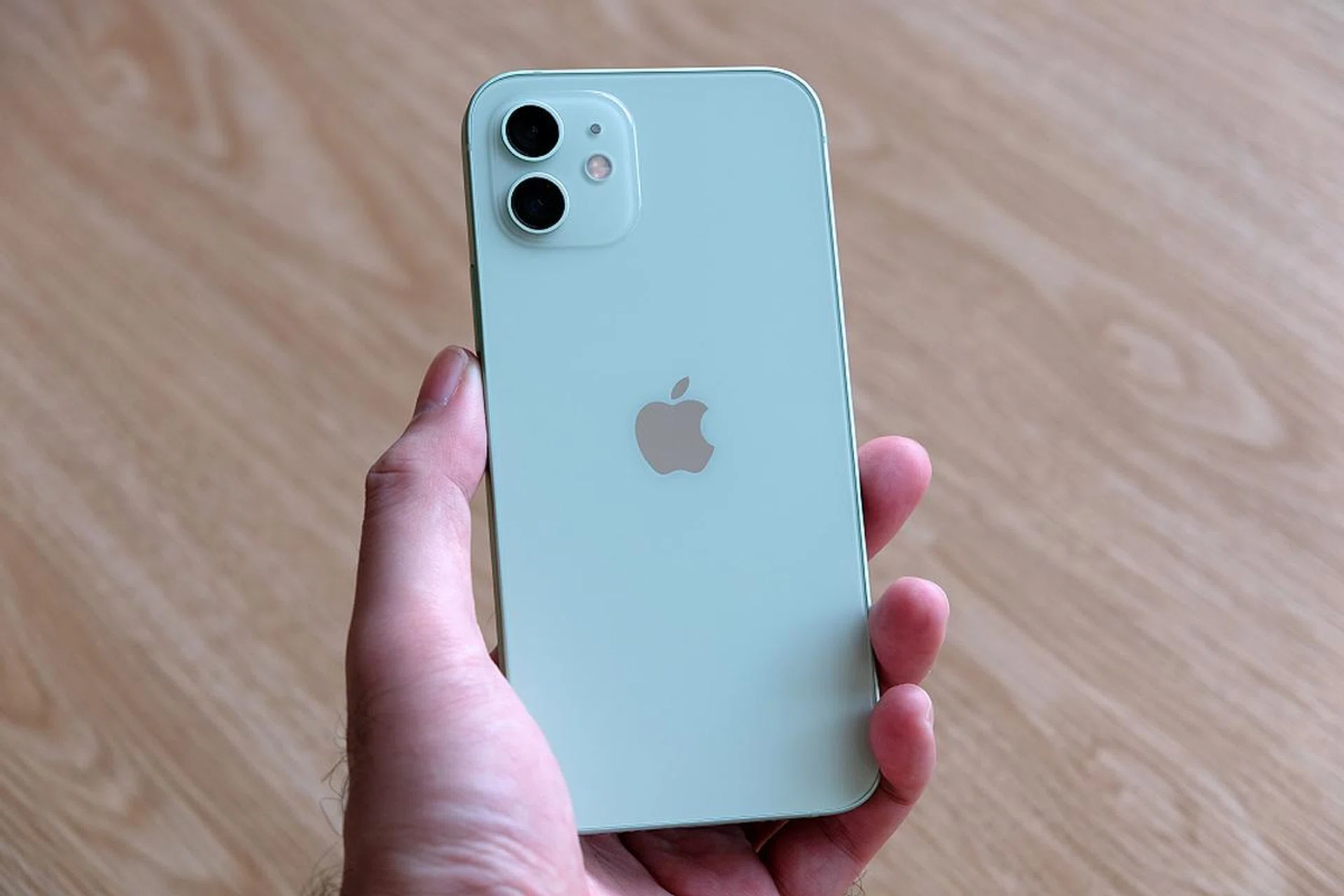 Here's the iPhone 12 in green.