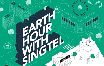 Singtel would like to encourage its customers to participate in Earth Hour and the WWFS' Kosong Plan.