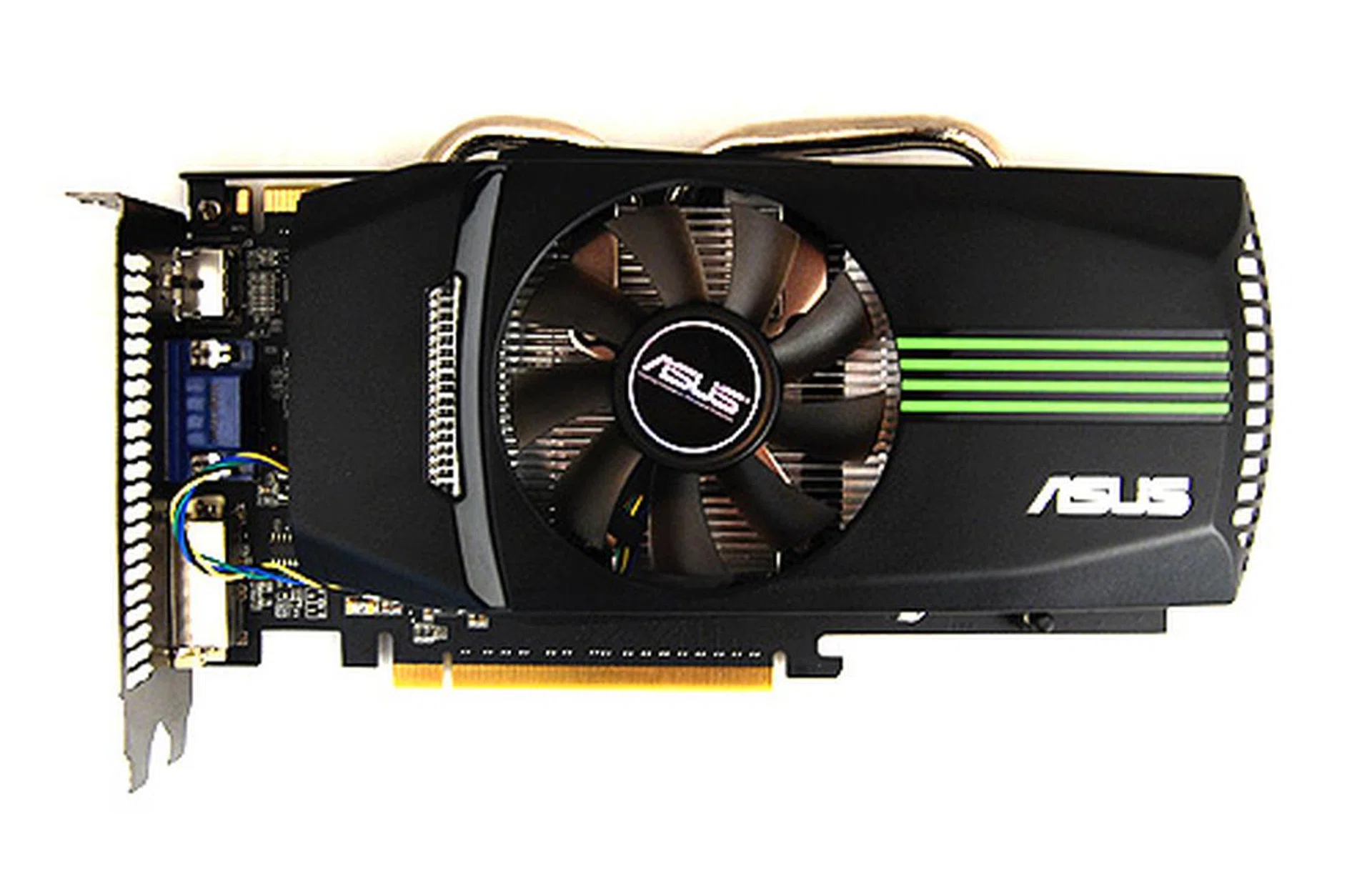 The DirectCU cooler is used extensively across many of ASUS' cards and is fast becoming a familiar sight.
