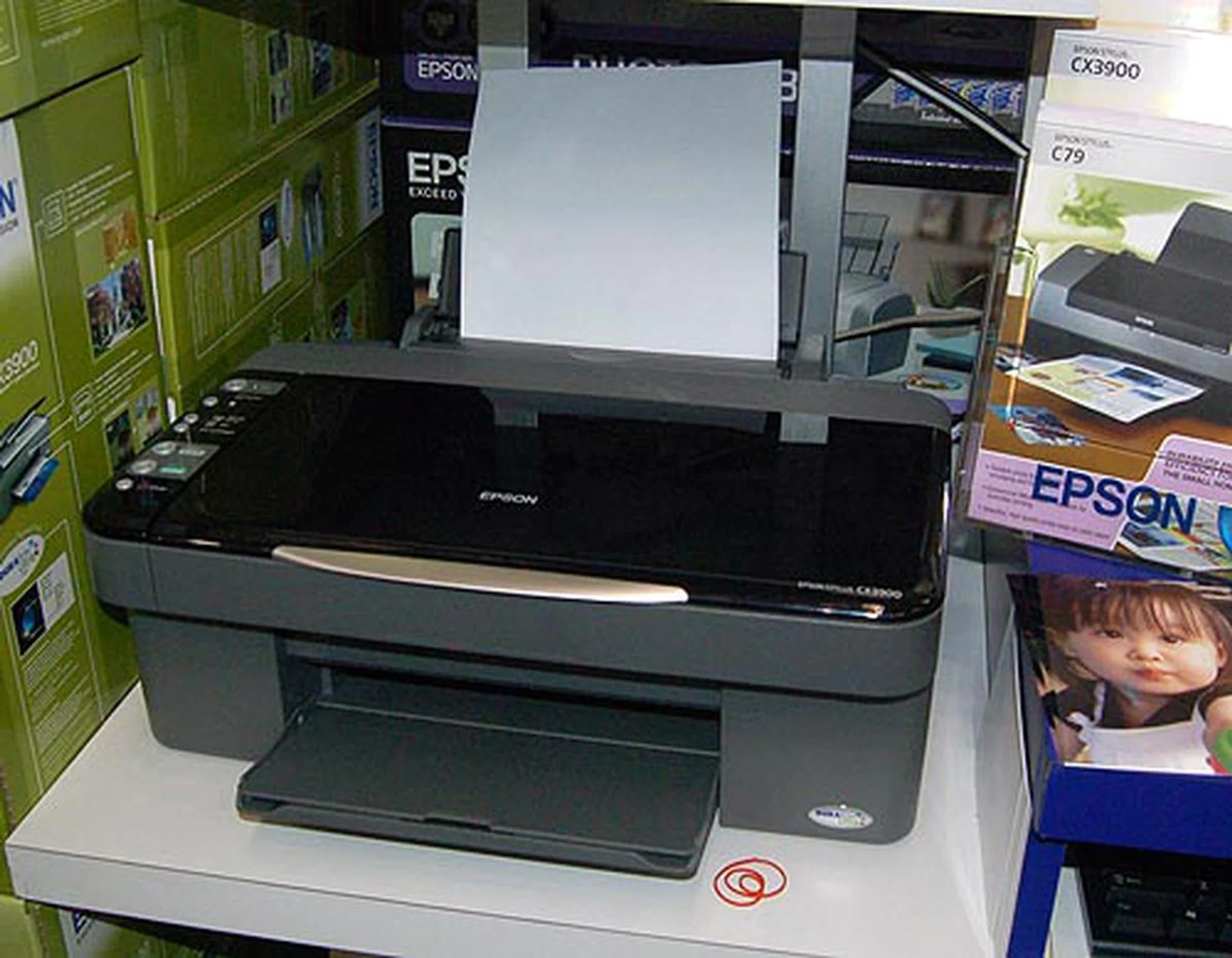  An all-in-one from EPSON, the CX3900 prints up to 23ppm and is going only for $148.  
