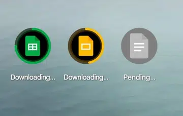 You can download up to two apps at the same time on Google Play. (Image source: 9to5Google)