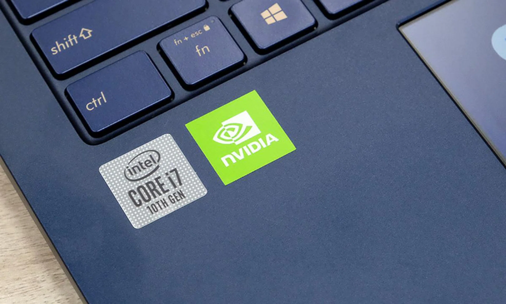 Intel CPU, NVIDIA GPU.