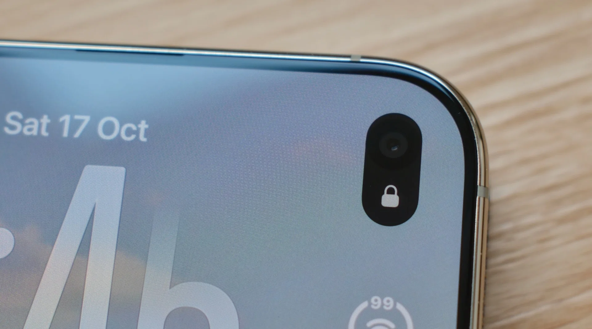 iPhone Duo front-facing camera