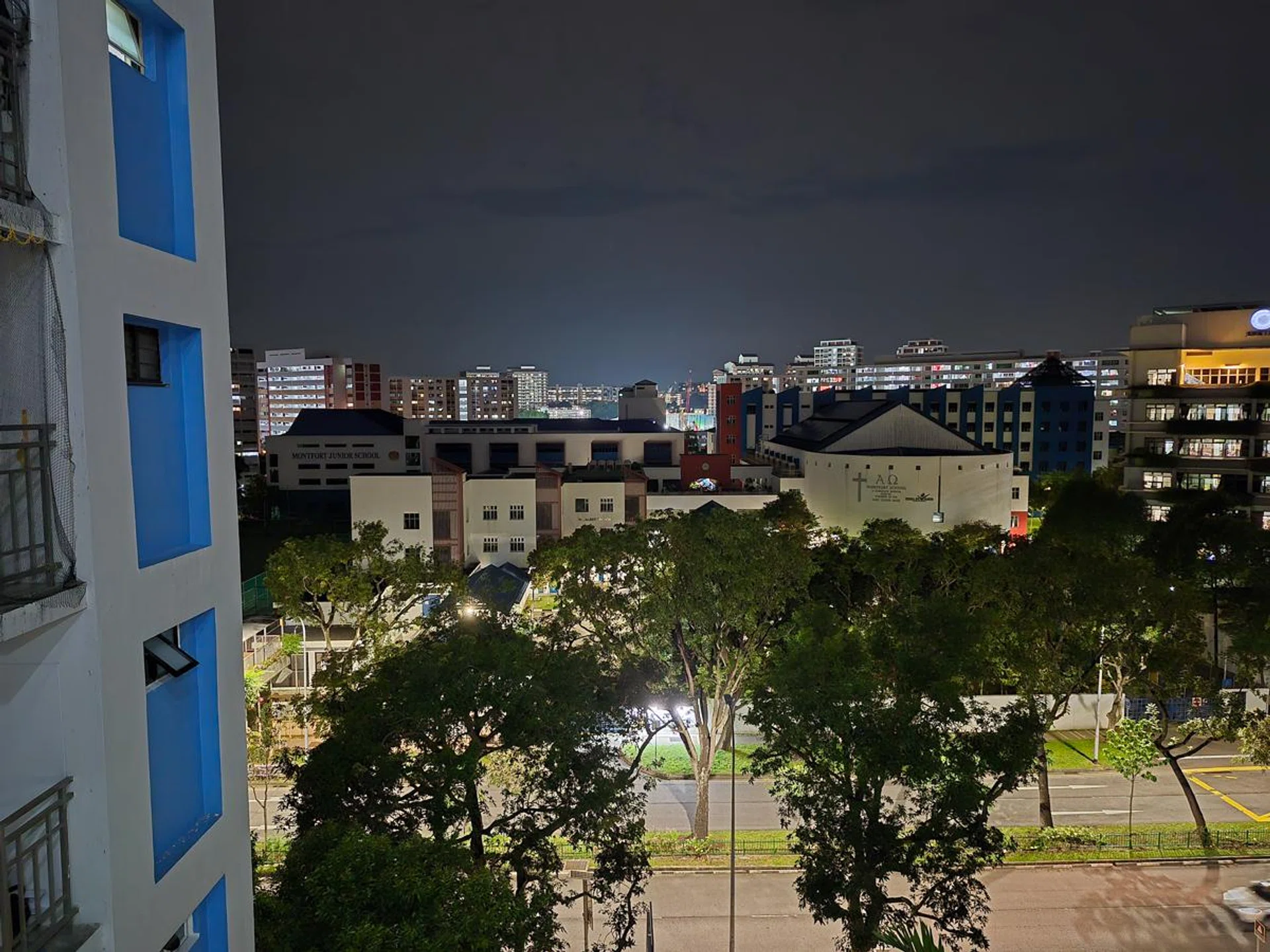 Night mode on. Photo: HWZ.