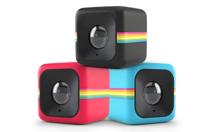 The Polaroid Cube+ will come in a variety of colors.