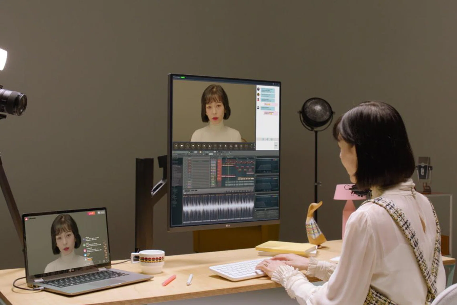 If you're a creator or coder, the LG DualUp could be the perfect screen mate for you. (Image source: LG)
