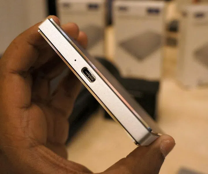 The drives use USB Type-C for connectivity. The drive's package also comes with the necessary cables to connect to regular USB Type-A ports too.