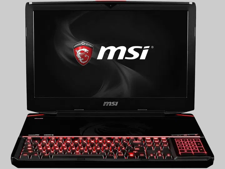 The MSI GT80 Titan in all its glory.