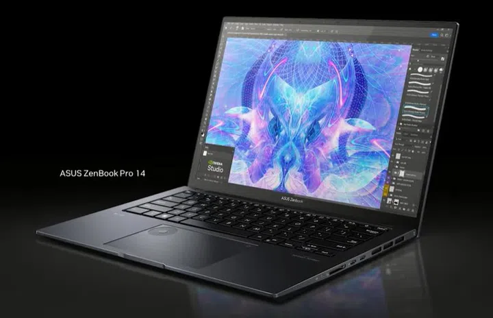 Watch out for the ASUS ZenBook Pro 14, which is slated to be one of the earlier notebooks to boast mid-range GeForce RTX 40 series graphics.