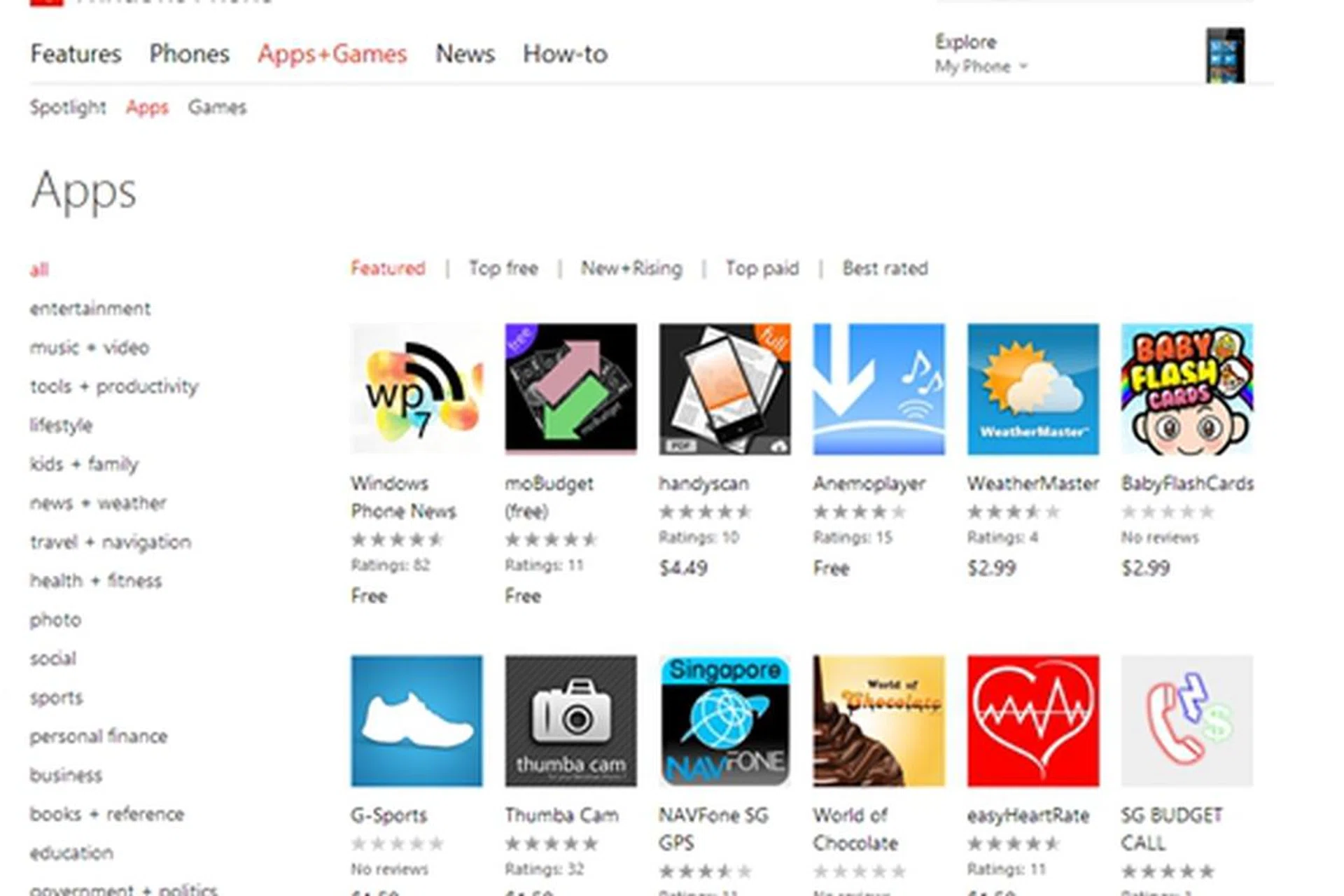 Image source: Windows Phone