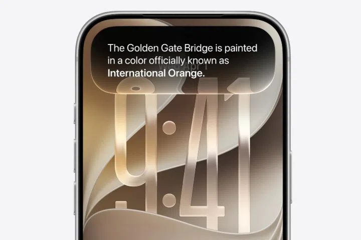 New interface of Siri on iOS 27.