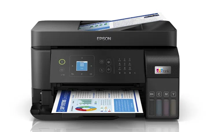 The L5590 is the only one with an ADF. Image source: Epson.