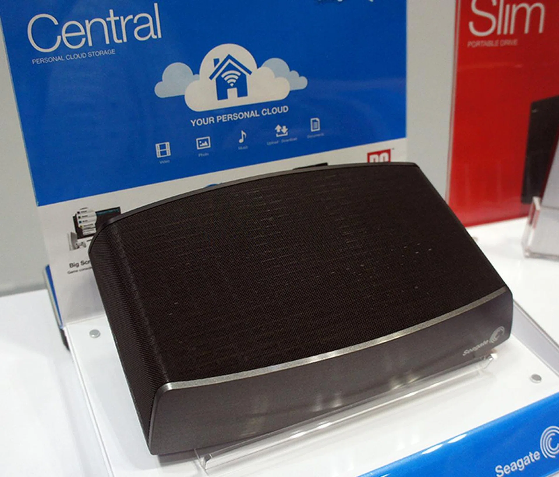 The Seagate Central lets you share content easily in your home network and also acts as a personal cloud device. The 2TB version is going for $189 (U.P.: $229), 3TB for $239 (U.P.: $279), and 4TB $289 (U.P.: $329).