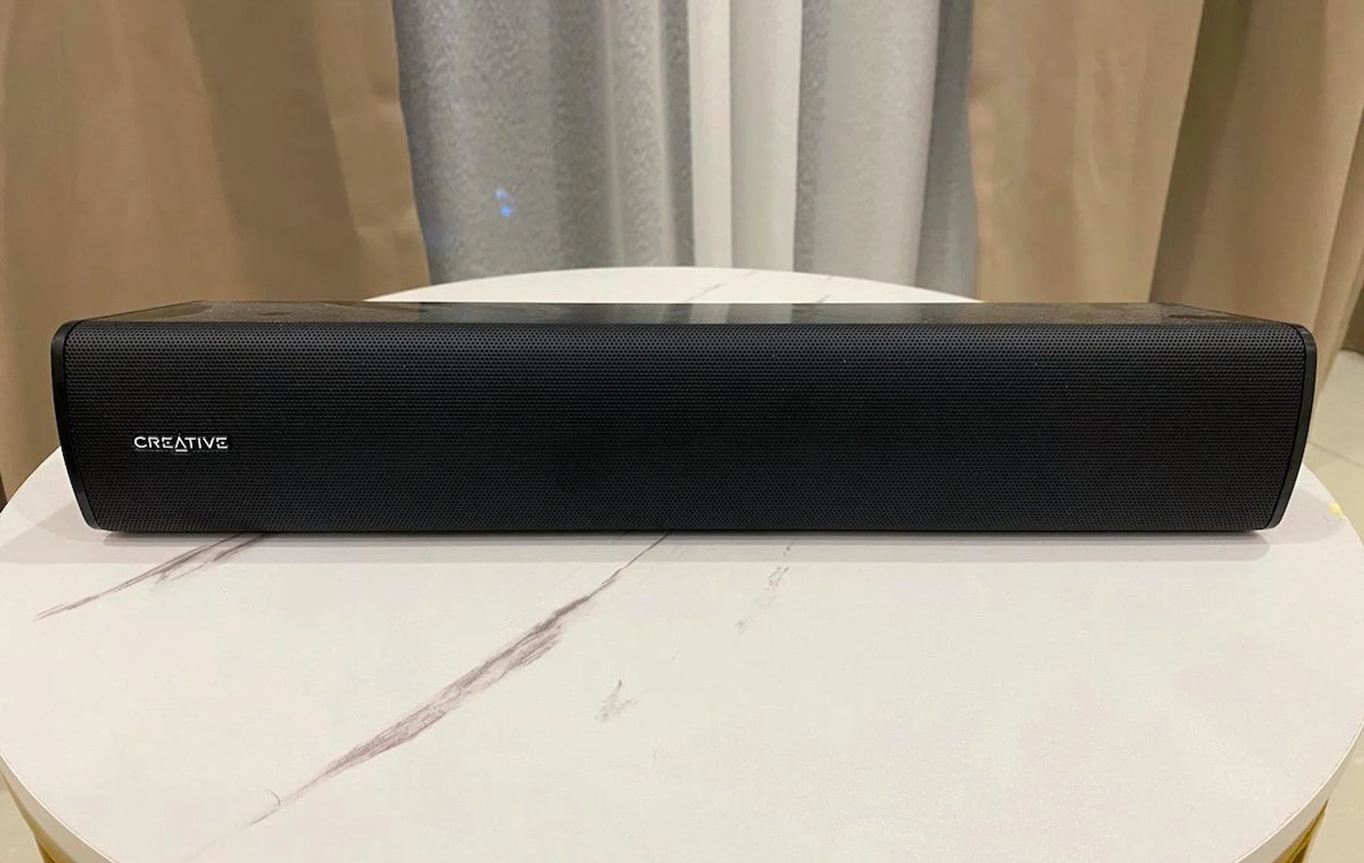The Creative Stage Air V2 doesn't wow our ears but it's still a decent soundbar for those on a budget.