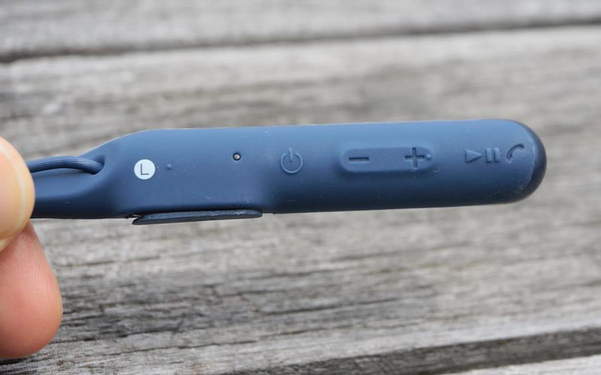 The controls can be hard to access as they're tucked away in the side.