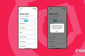 TikTok AI-generated content policy guideline update