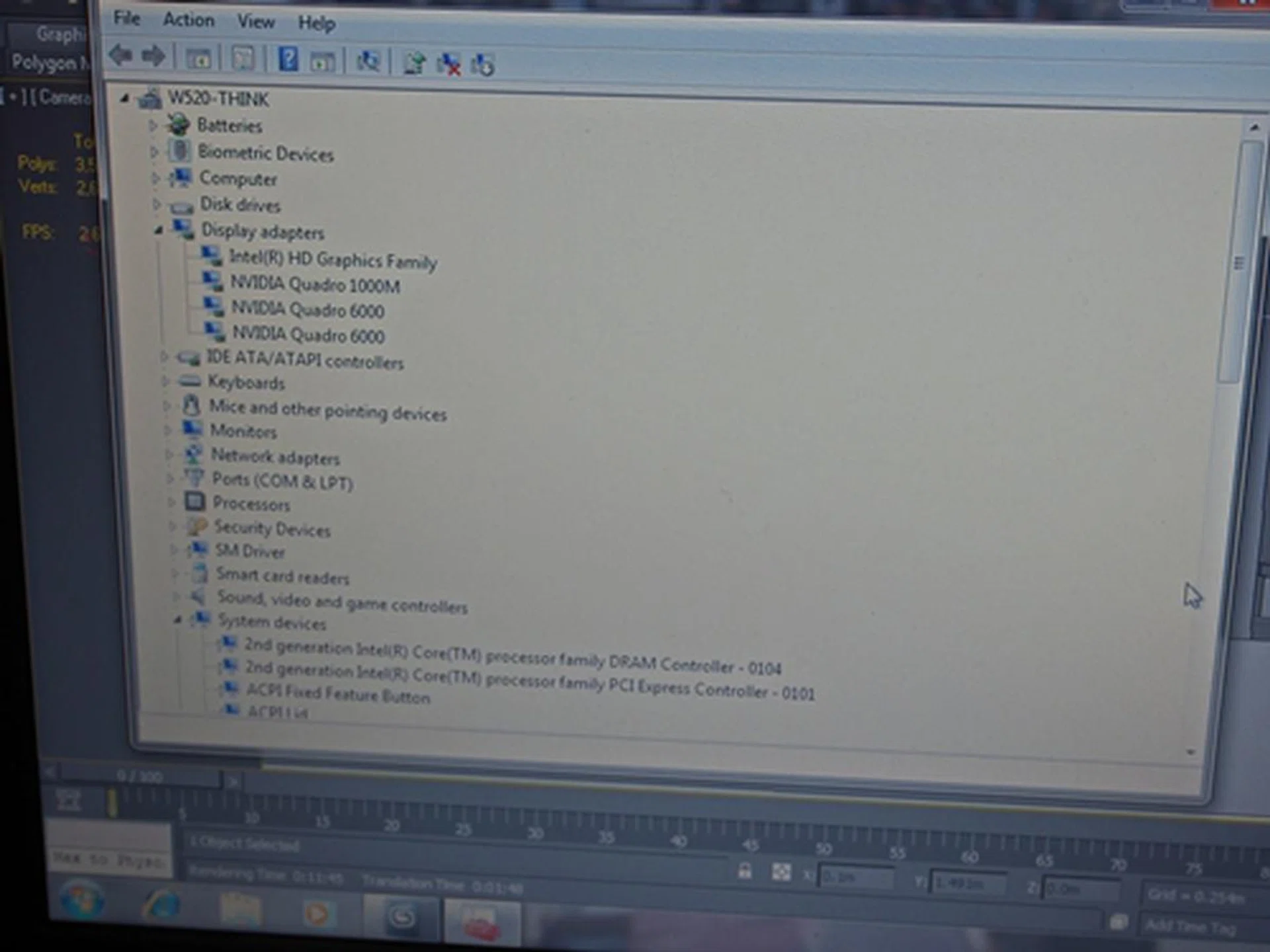 The GPU-Xpander does not need any additional software except for the graphics drivers of the cards it is hosting. Seen here, it has a pair of NVIDIA Quadro 6000 graphics card inside and the pair just appears to be part of the host computer.