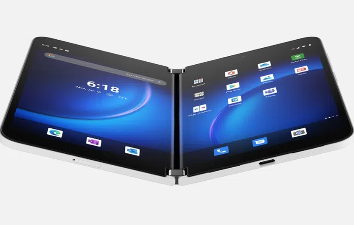 The Microsoft Surface Duo 2. <br>Image source: Microsoft