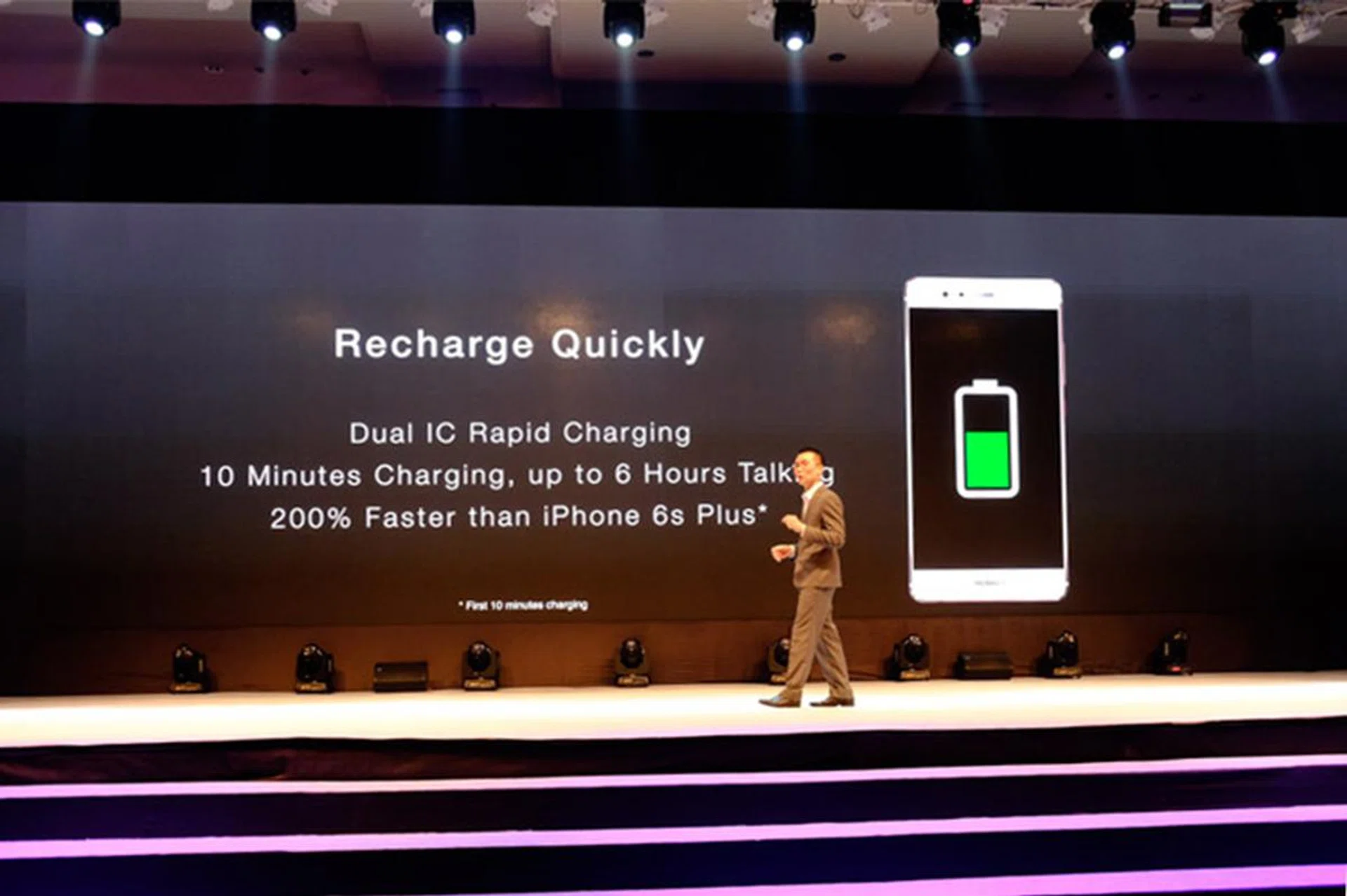 Dual IC Rapid Charging sounds like it will be a god send to those of us who often deplete the batteries in our smartphones. 