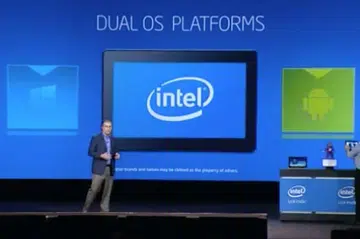When one OS isn't enough. (Image source: Intel CES 2014 keynote.)