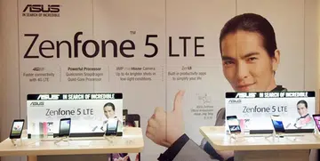 ASUS set up booths to showcase the ZenFone 5 LTE and other recent ZenFone models to HardwareZone readers.