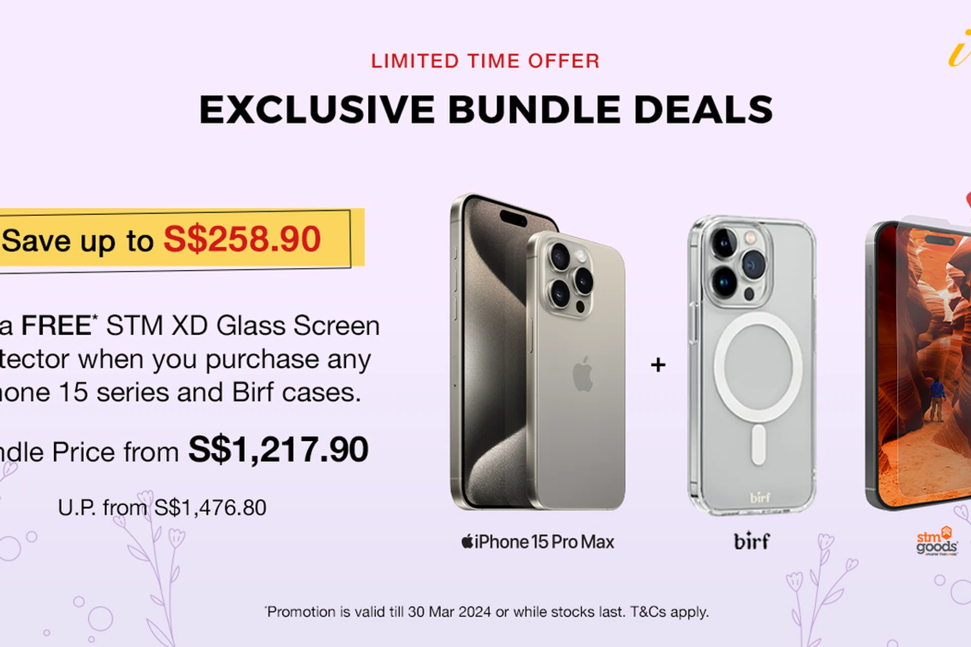 iStudio is running several promotions for Apple products until end-June 2024.