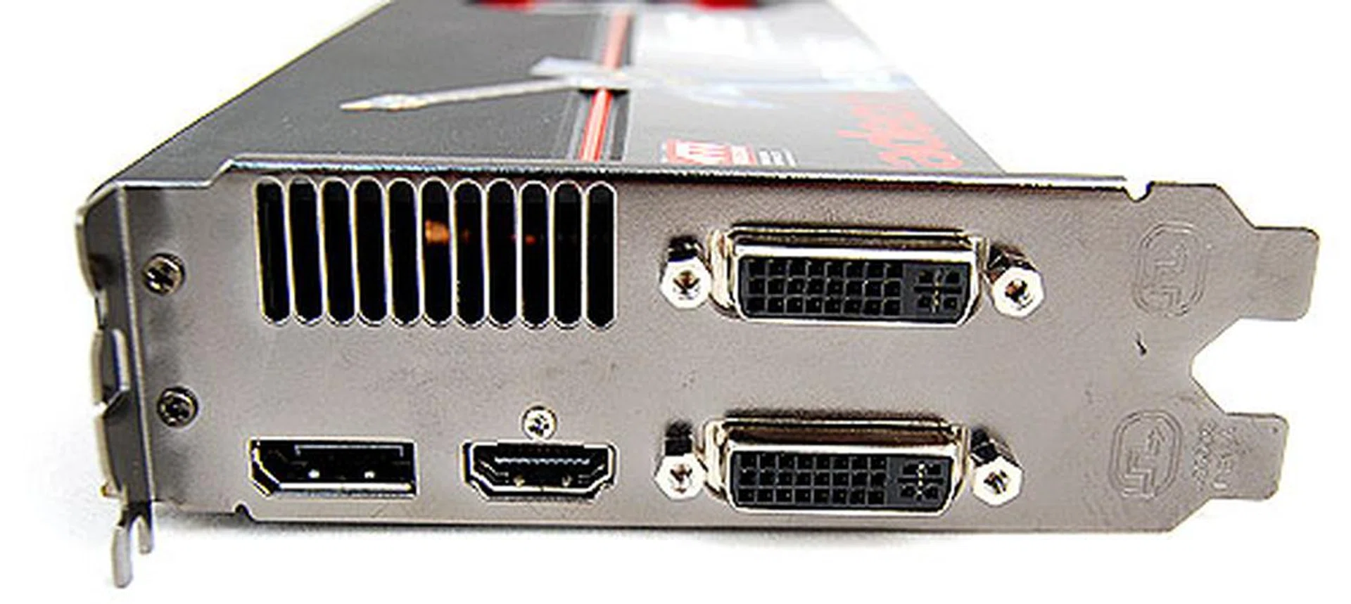 Like the Radeon HD 5870, the Radeon HD 5850 comes with two DVI ports, a single HDMI port and a single DisplayPort. The HD 5850 can also support up to three displays using the DisplayPort and any combination of DVI and HDMI ports.