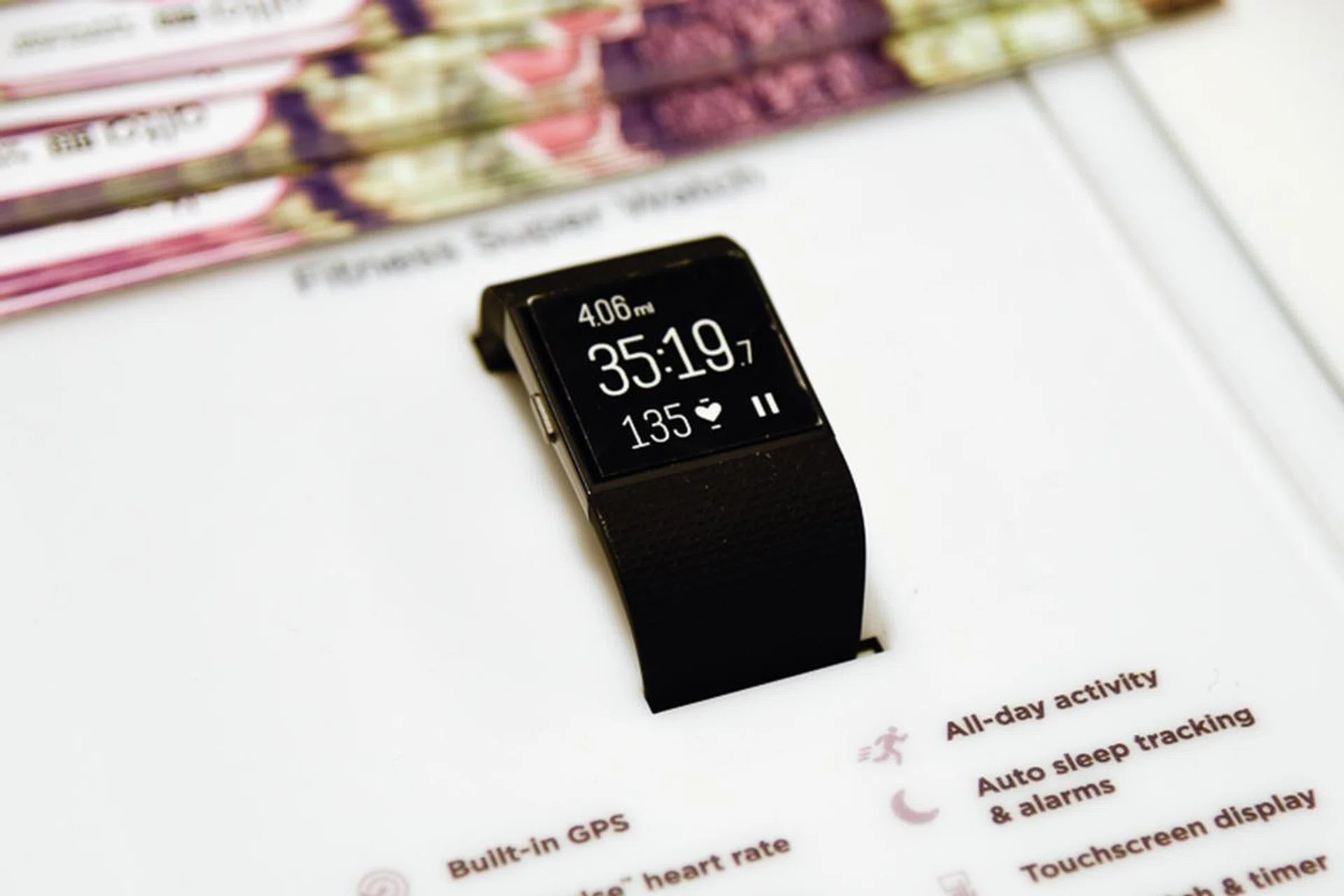 The Surge tracker with GPS tracking is going at S$199 (U.P. S$368), but the deal is limited to just the first 50 units.