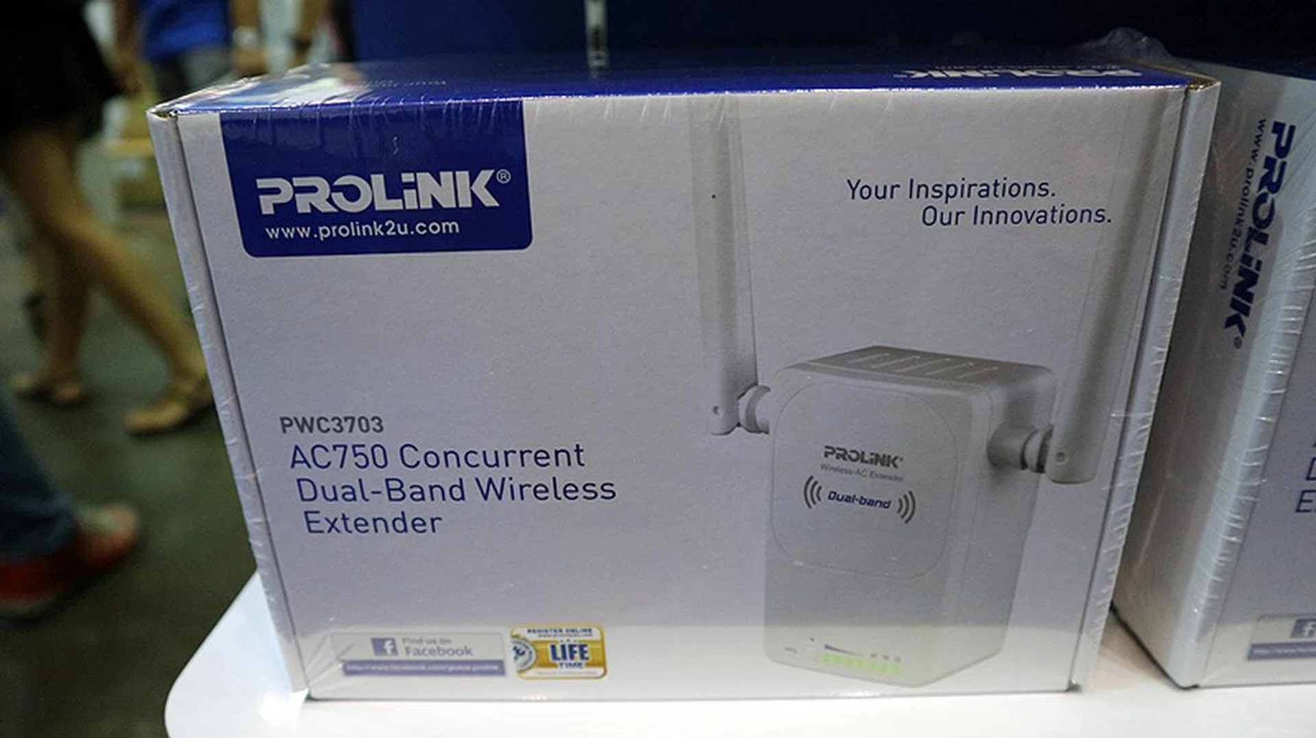 You can’t mention Prolink without remembering the Prolink PWC3703 Wireless-AC dual-band extender. Built for patchy Wi-Fi areas within your home, it offers up to 750Mbps on its dual 2.4GHz and 5GHz networks. It’s going at just S$59.90 (U.P. S$68), over at Expo Hall 6, Booth 6021.
