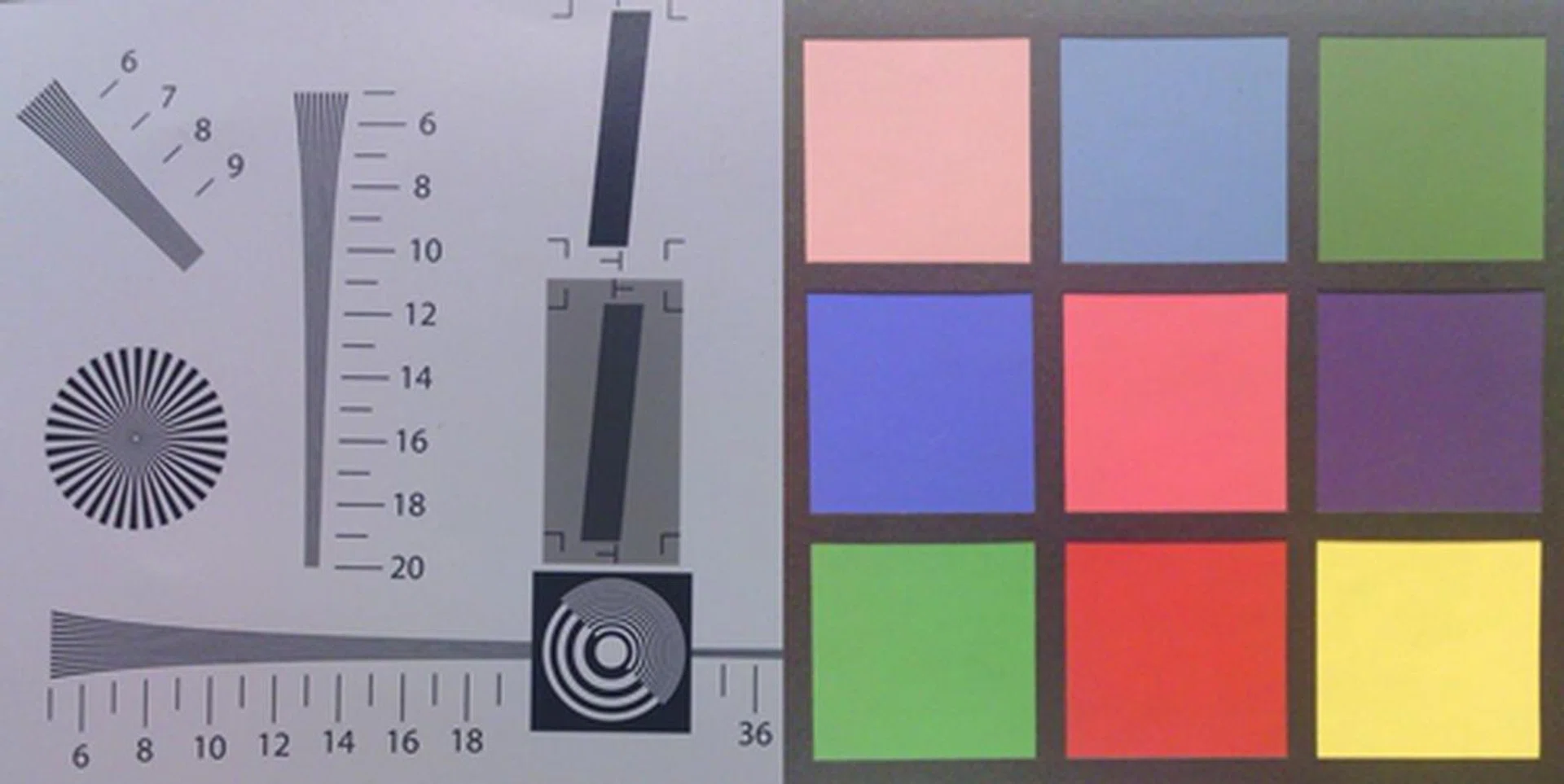 Colors look a bit too cool and the white balance is off. Additionally we noticed high noise levels in both charts.
