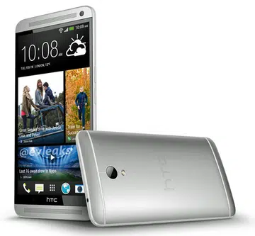 Introducing the 4.7-inch HTC One. Sorry, we mean the 5.9-inch HTC One Max. (Image source: @evleaks.) 